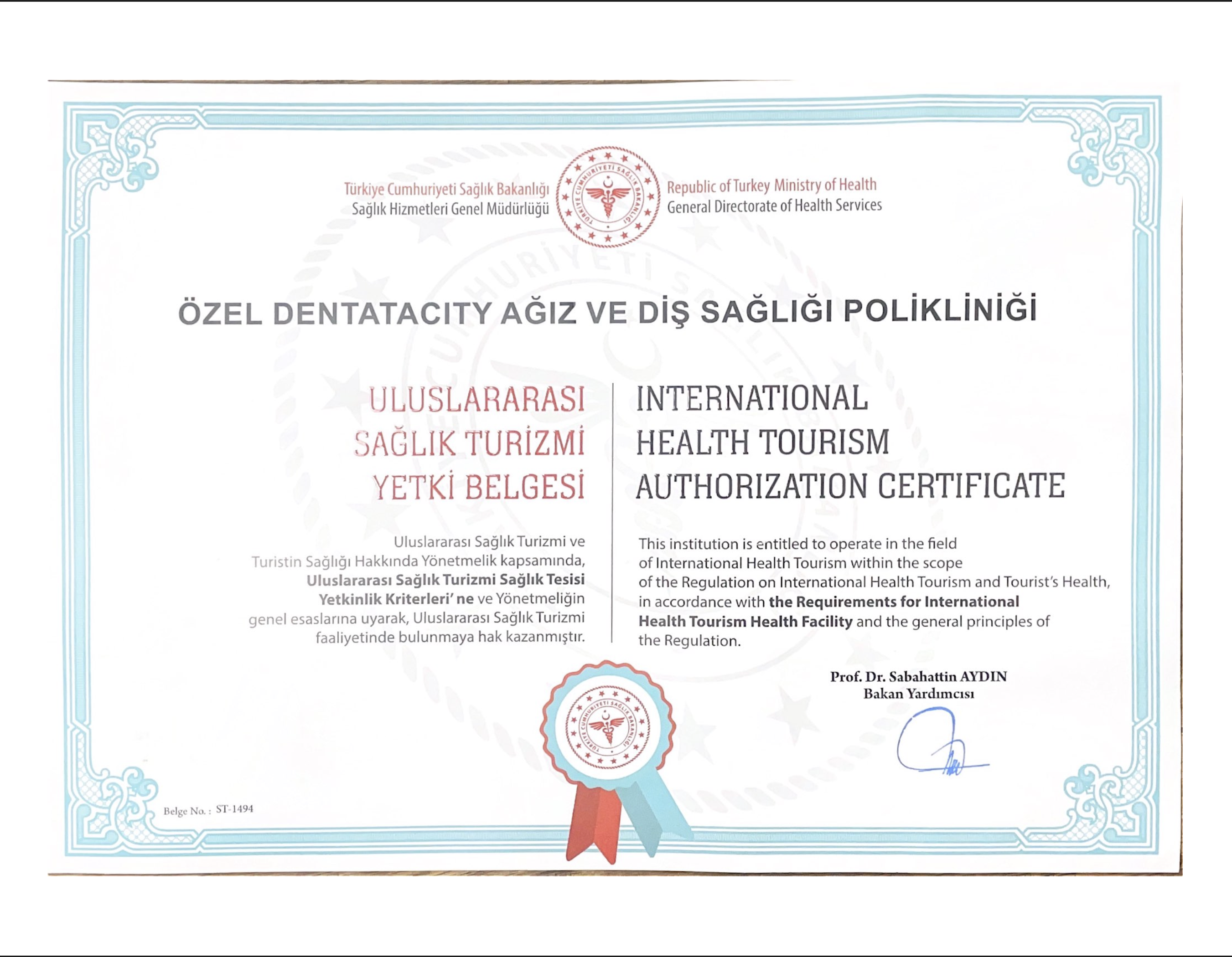 YETKI BELGESI